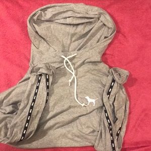 Pink light weight hoodie